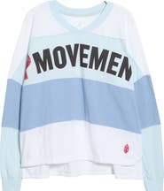 Free People I'm Game Long Sleeve Graphic T-Shirt