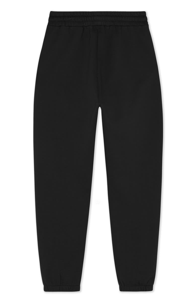 Dalix Ghost Midweight Fleece Regular Fit Track Pants, Alternate, color, Black