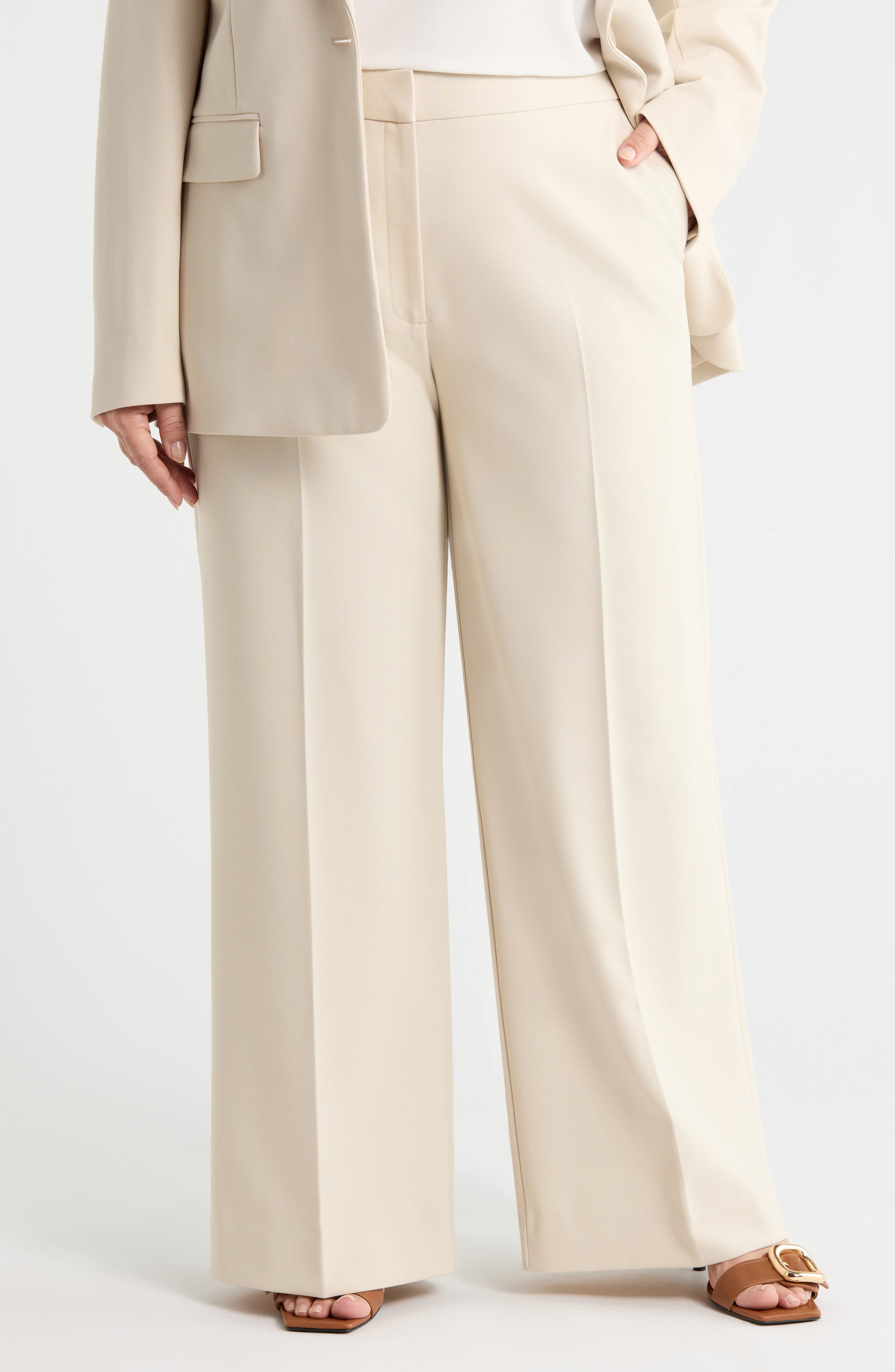 The Lennox Wide Leg Trousers - image 3