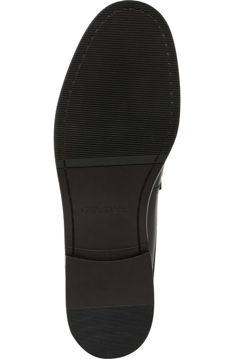 Steve Madden Abott Loafer Mule, Alternate, color, Black Lea