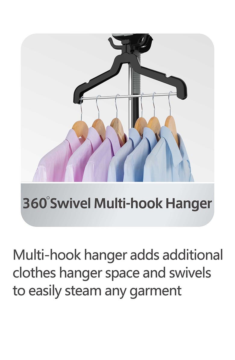 SALAV Black SALAV Performance Garment Steamer, Alternate, color, 