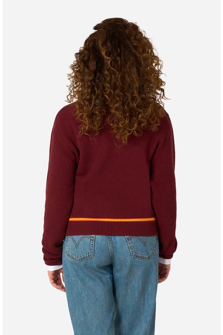 Harry Potter Gryffindor Sweater, Alternate, color, RED