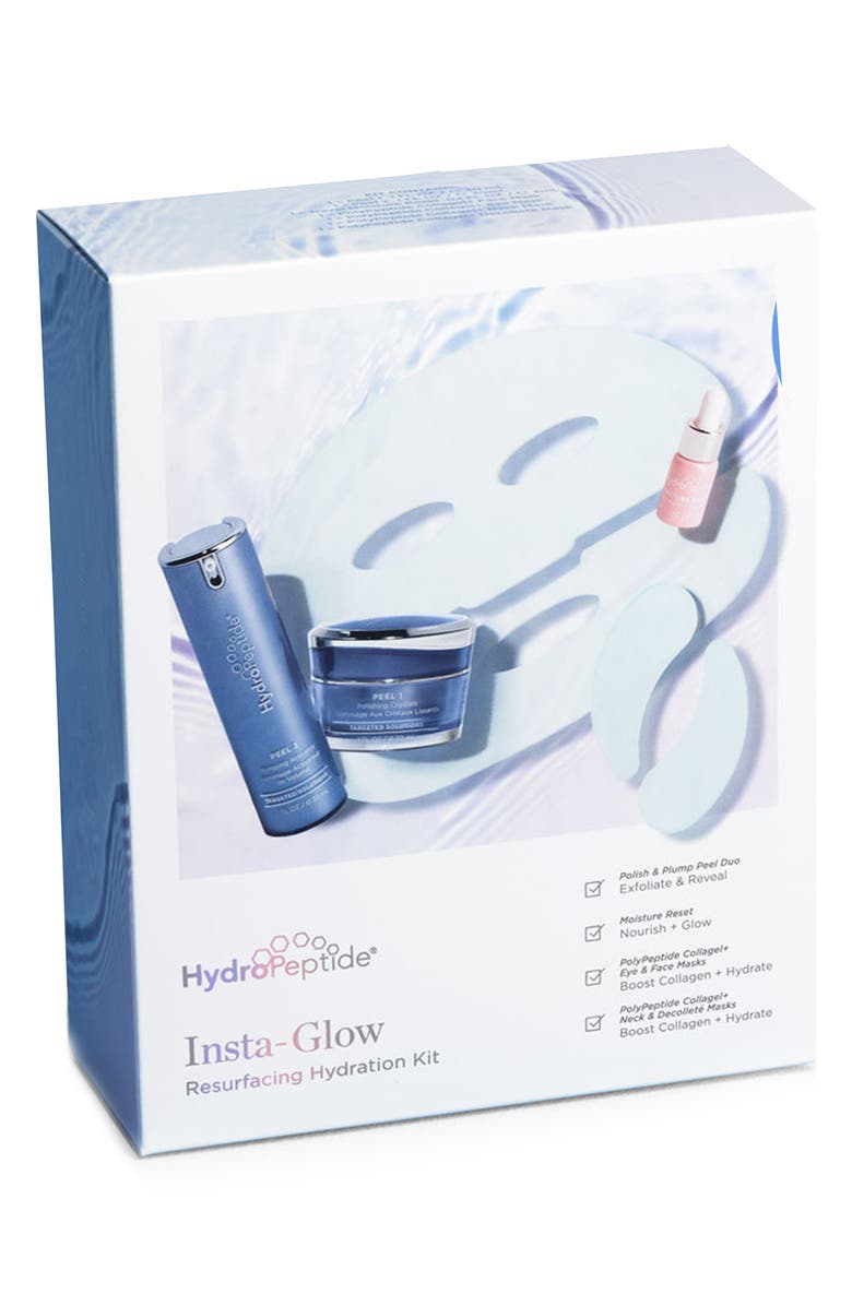HydroPeptide Insta-Glow Resurfacing Hydration Set USD $129 Value, Alternate, color, 