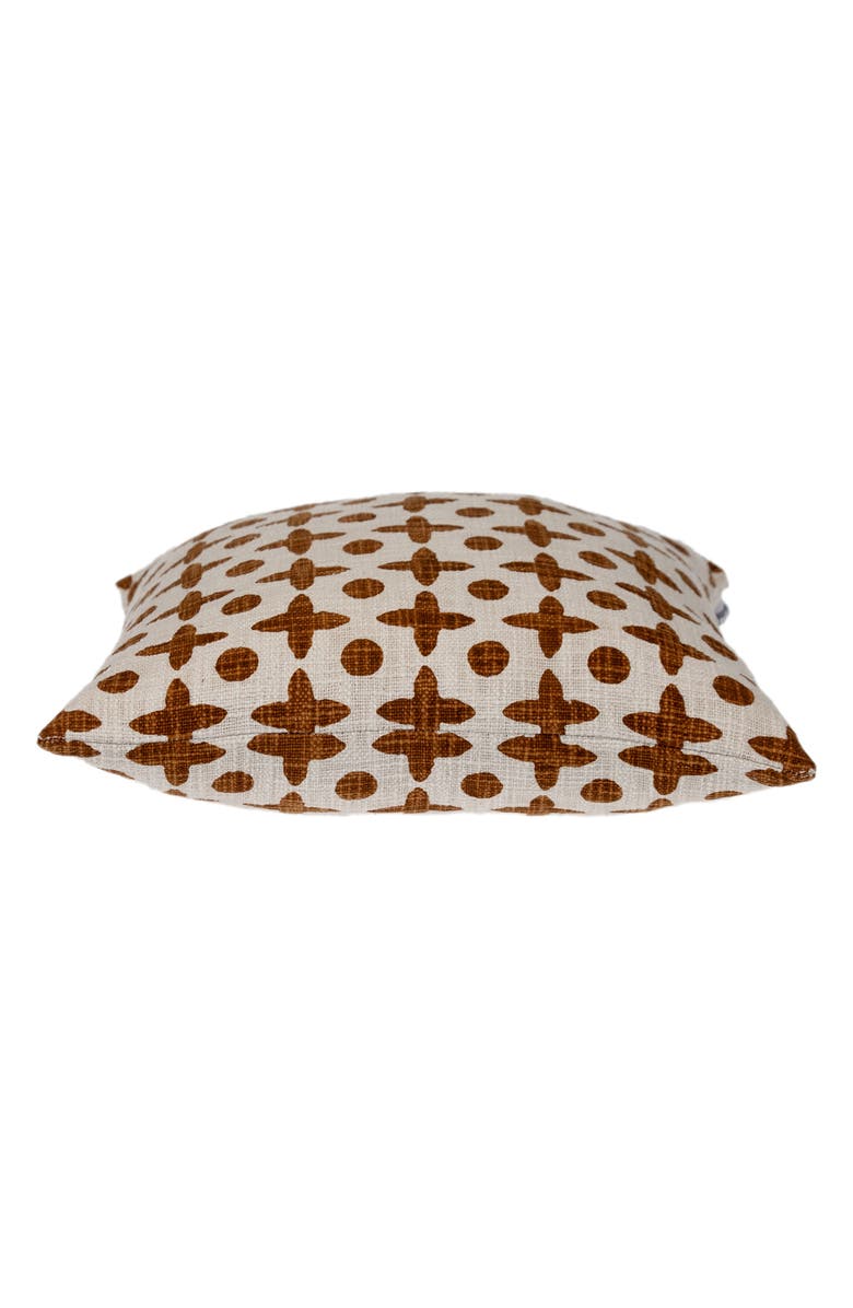 PARKLAND COLLECTION Geometric Throw Pillow, Alternate, color, Rust