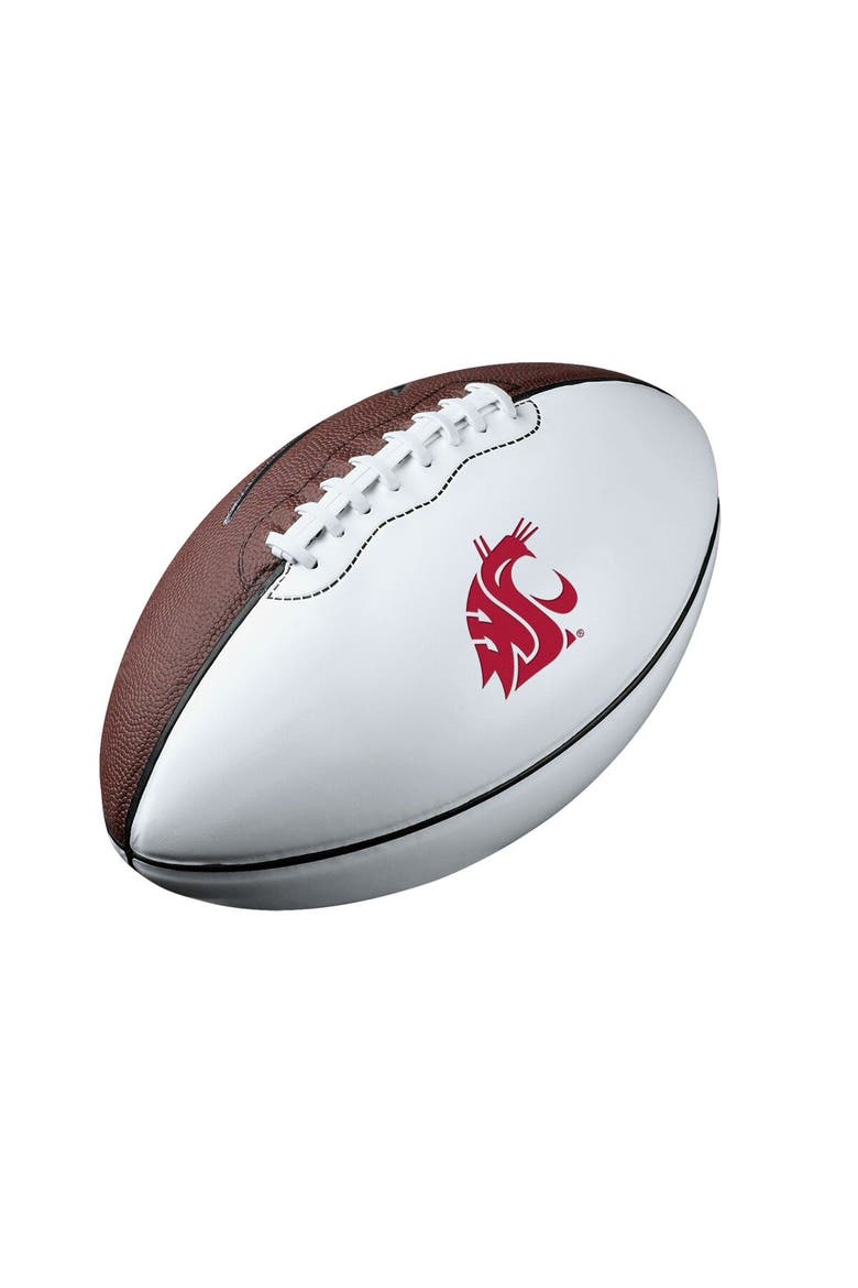Washington State Cougars Autographic Football, Main, color, Brown