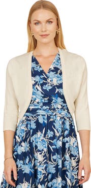 Yumi Knitted Curve Bolero