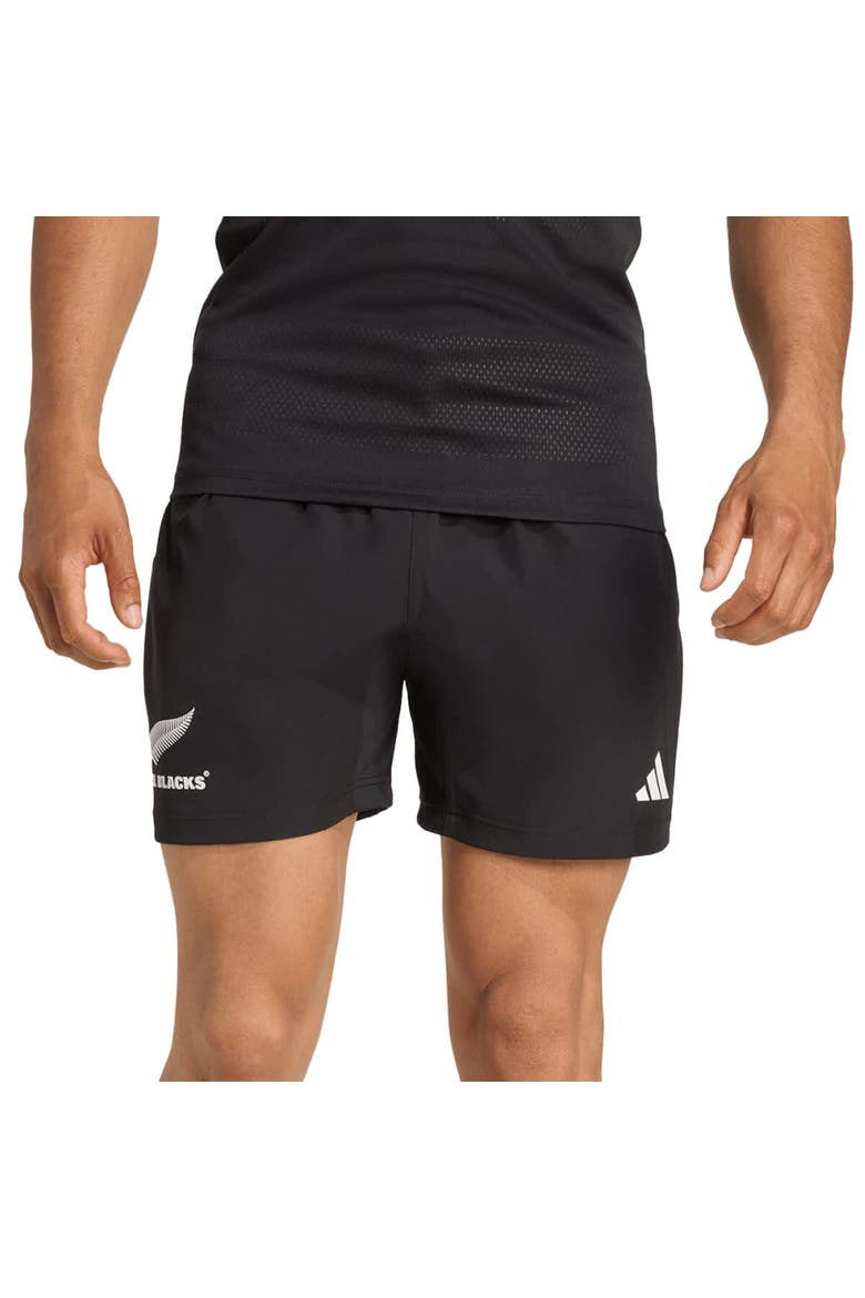 Men's adidas  Black New Zealand Rugby  2025/26 Home Shorts, Alternate, color, Black