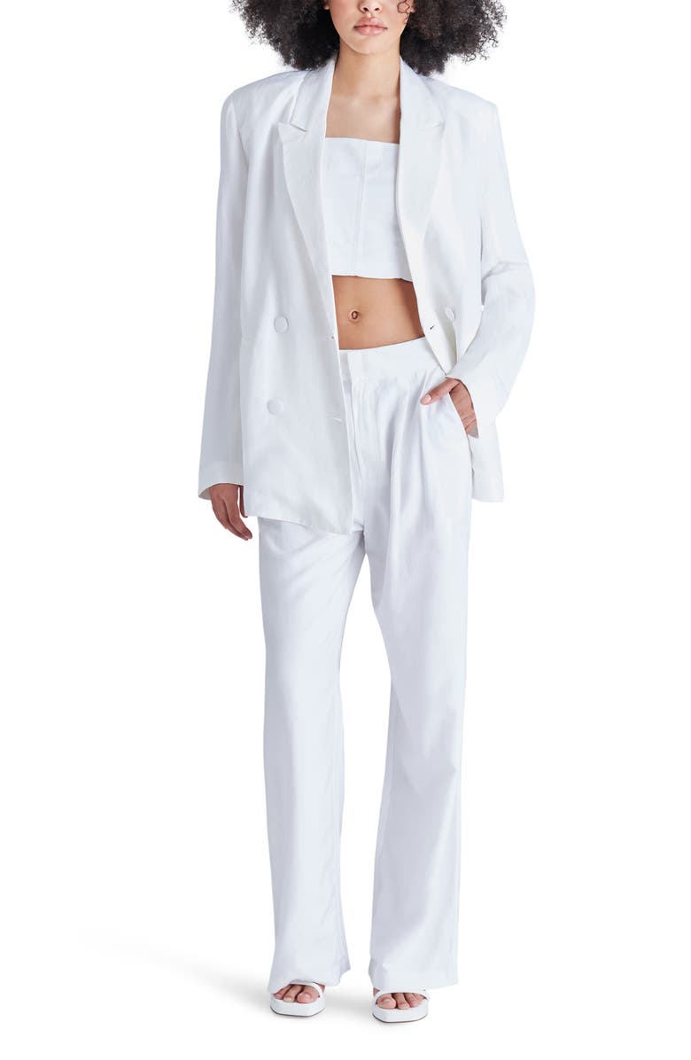 Steve Madden Baldwin Oversize Double Breasted Blazer, Alternate, color,