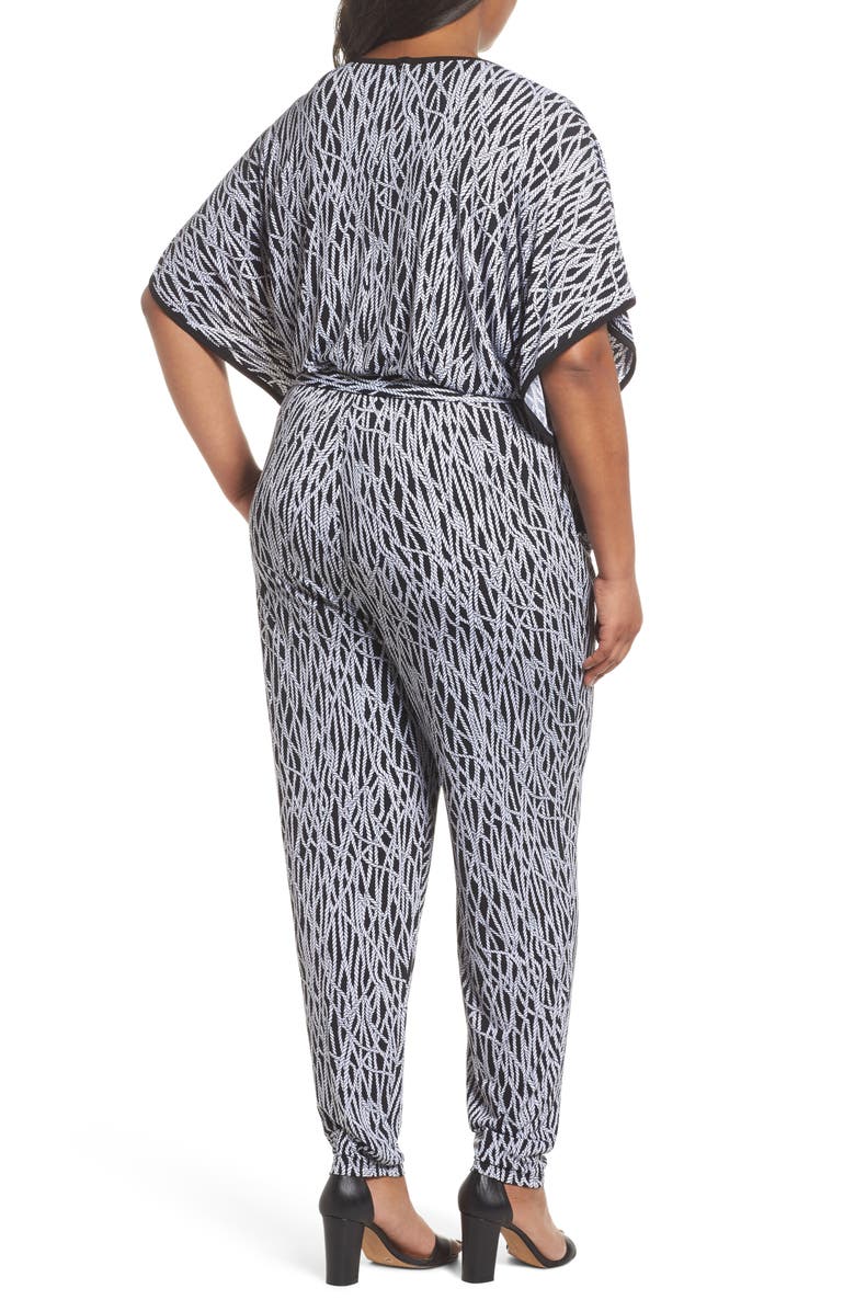 MICHAEL Michael Kors Chained Keyhole Neck Jumpsuit, Alternate, color, 