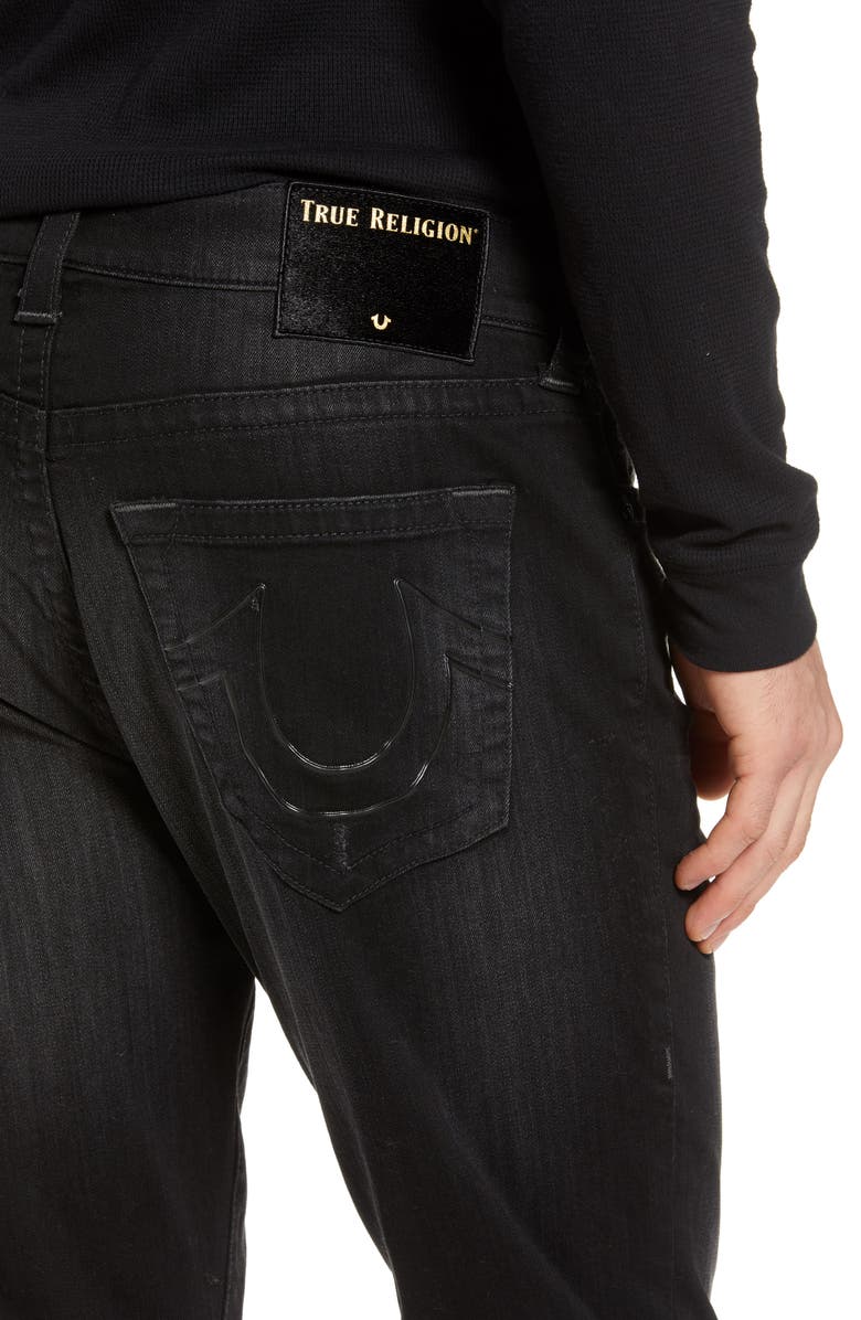 True Religion Brand Jeans Geno Straight Leg Jeans, Alternate, color,
