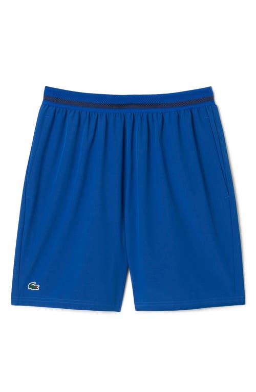 Lacoste Tech Shorts In Blue