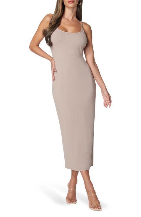 Ribbed Maxi Dress