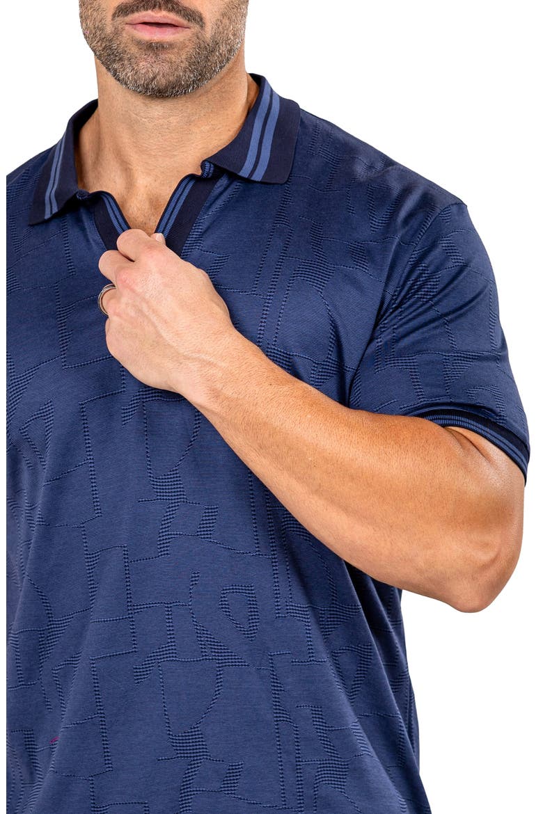 Marthy Blue Polo, Alternate, color, BLUE