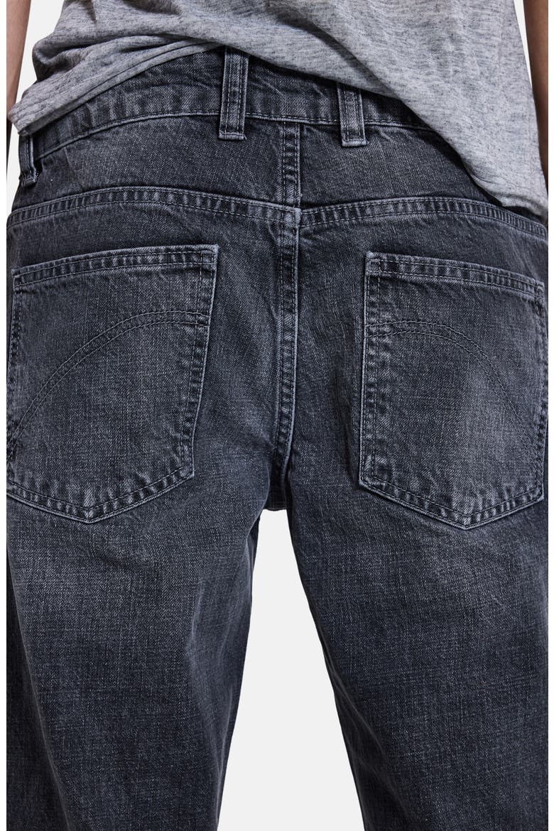 Jude Flare Leg Jeans, Alternate, color, BLACK