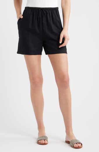 Linen Blend Shorts