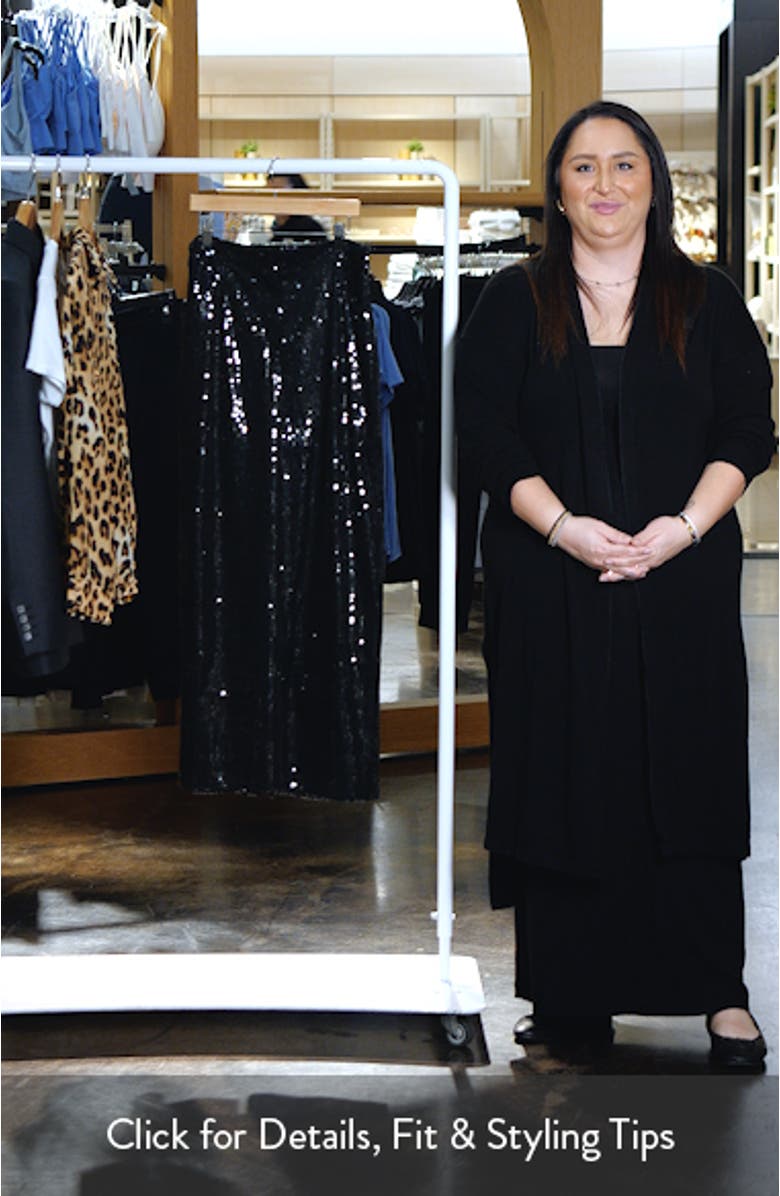 Reid Sequin Maxi Skirt, sales video thumbnail