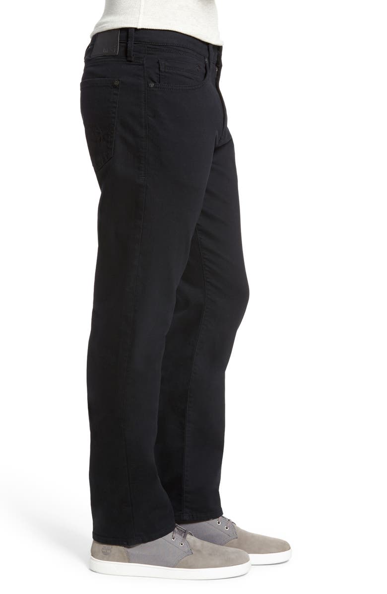 Mavi Jeans Matt Relaxed Straight Fit Jeans, Alternate, color, Black Williamsburg