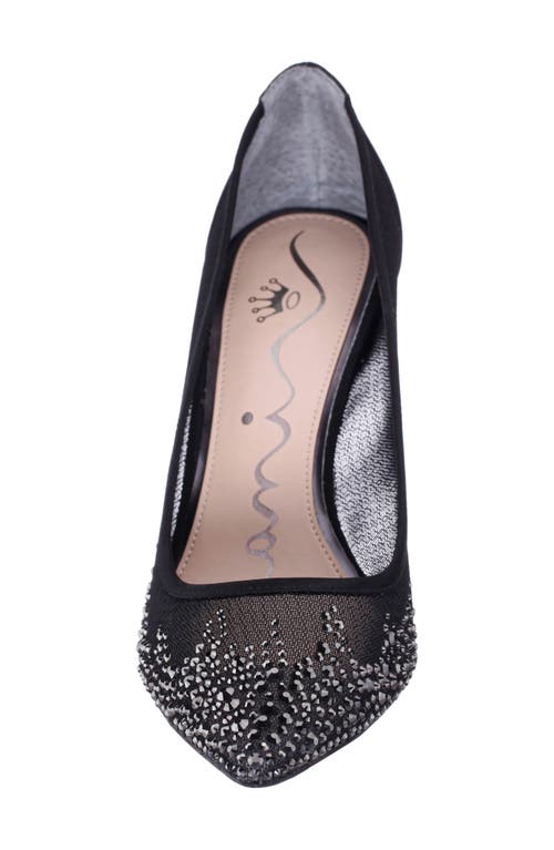 Nina Nalia Pointed Toe Pump In Black