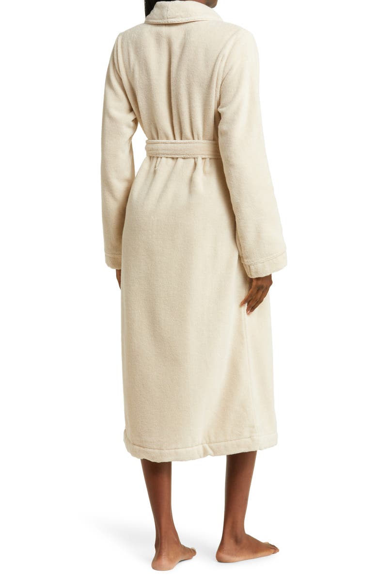Nordstrom Hydro Cotton Terry Robe, Alternate, color, Beige Oatmeal