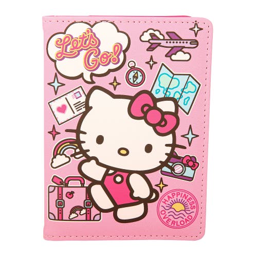 Hello Kitty Passport Holder In Pink