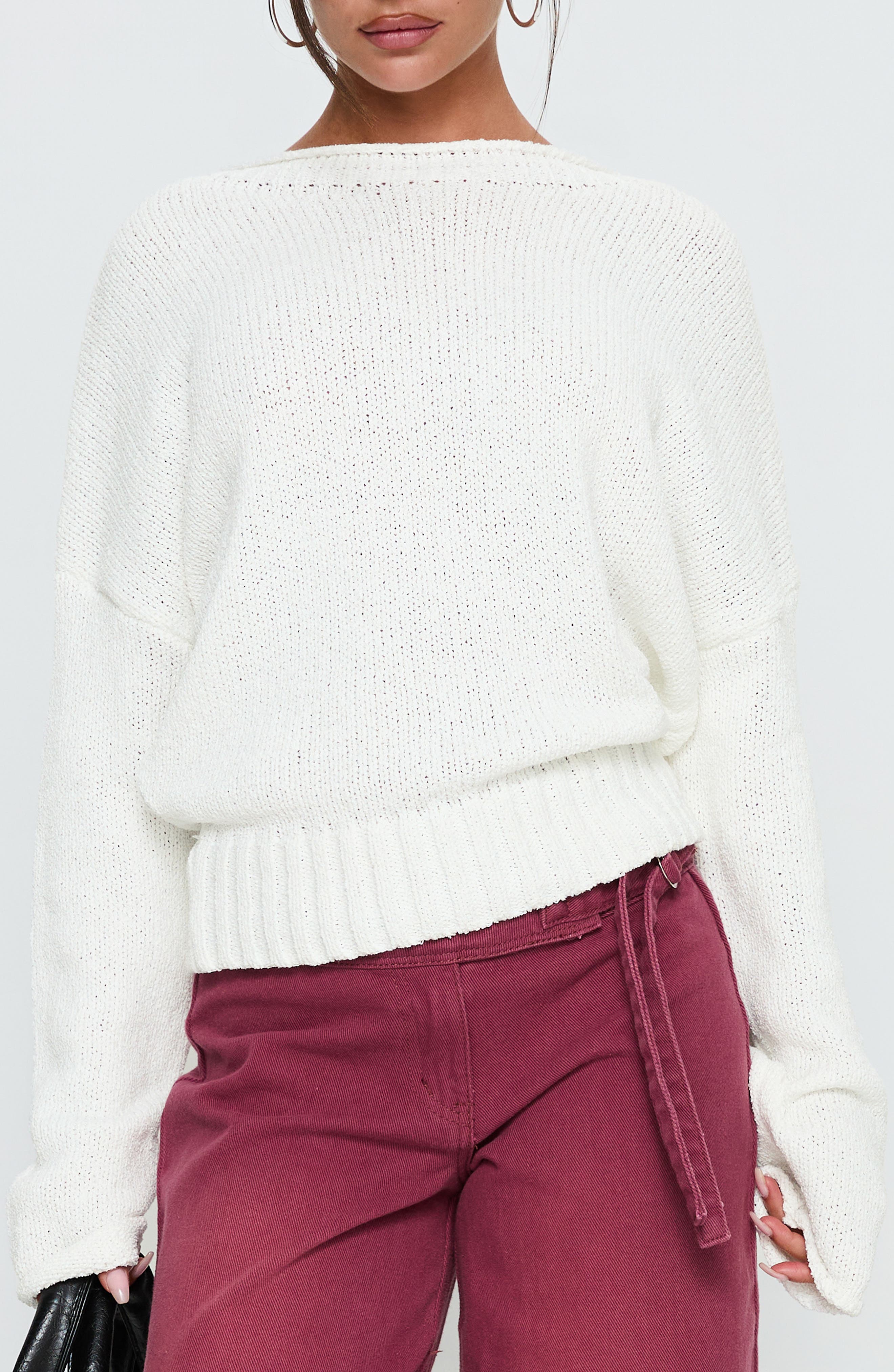 Reannon Wide Neck Sweater