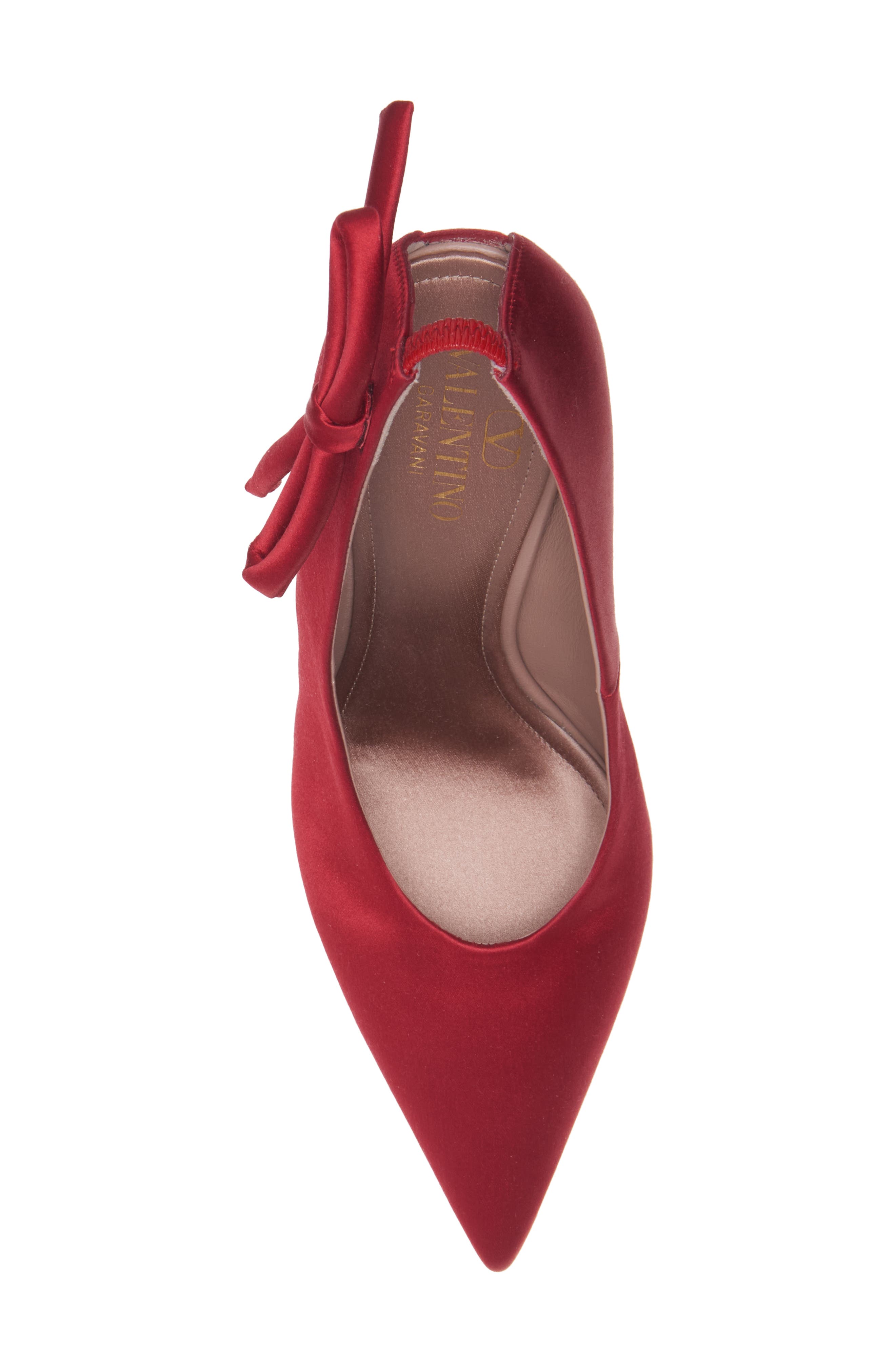 Nite Out Pointed Toe Pump, Alternate, color, RED