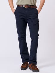 Aubin Witham Straight Leg Stretch Chino Pants