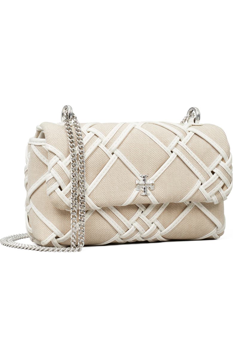 Tory Burch Mini Kira Woven Canvas Convertible Crossbody Bag, Alternate, color,