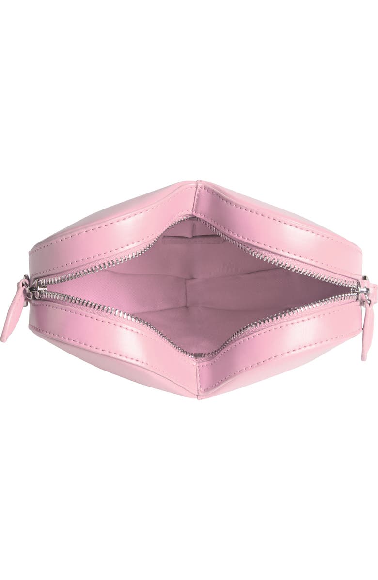 JW PEI Francisca Faux Leather Heart Crossbody Bag, Alternate, color, Pink