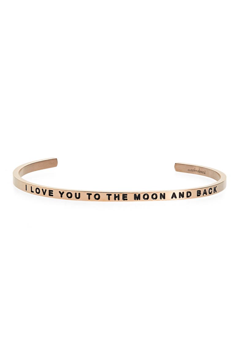 I Love You to the Moon and Back Cuff video