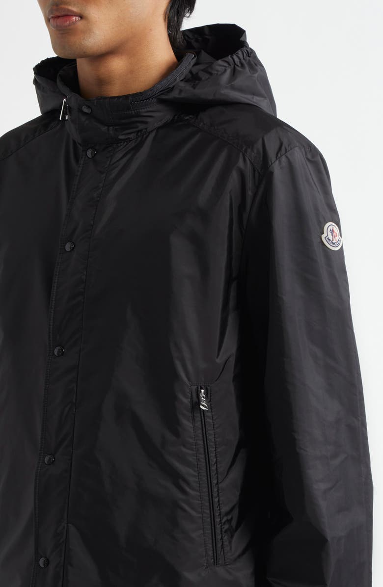 Moncler Montriond Packable Hooded Jacket, Alternate, color, Black