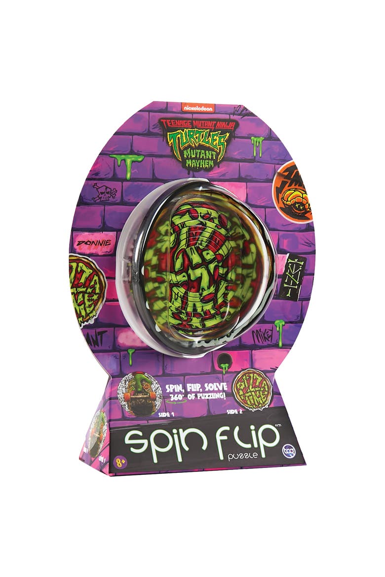 Puzzle Tmnt Pizza Time 2In1 Doublesided Puzzle, Main, color, Multicolored