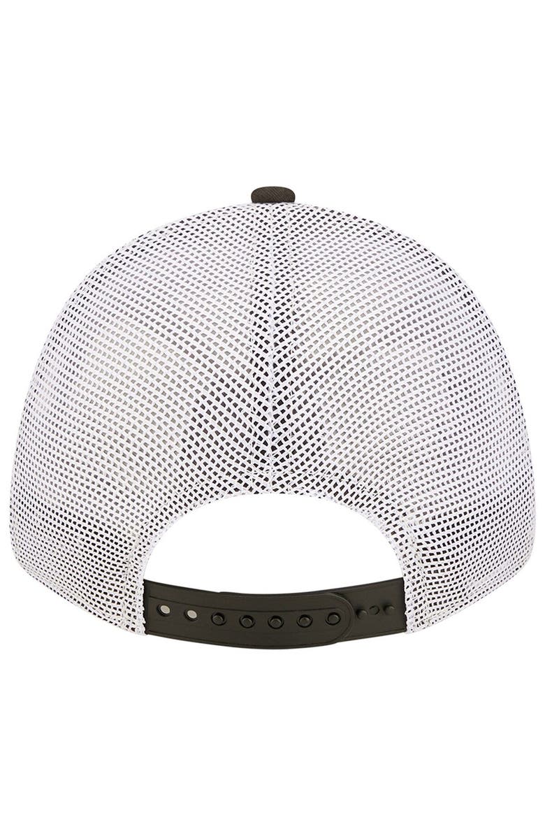 New Era Women's New Era Black/White Brooklyn Nets Glitter Patch 9FORTY Snapback Hat, Alternate, color, Black