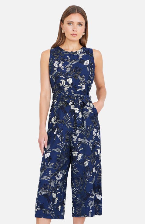 Leaf Culotte Jumpsuit