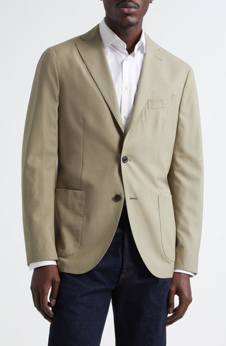Boglioli K-Jacket Virgin Wool & Silk Sport Coat, Main, color, 