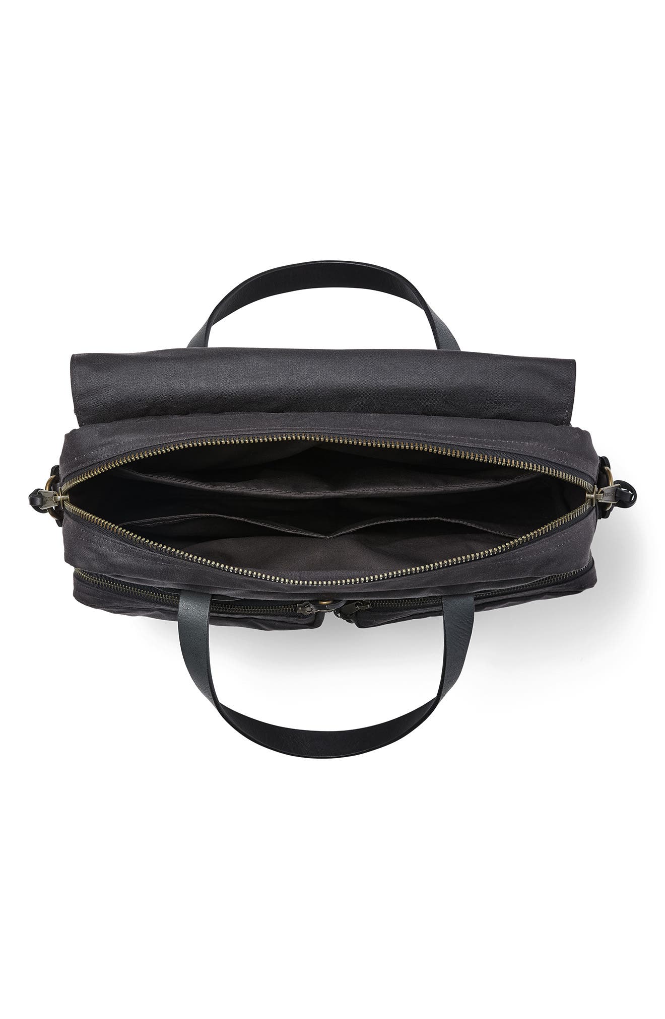 Filson '24 Hour' Tin Cloth Briefcase, Alternate, color, 