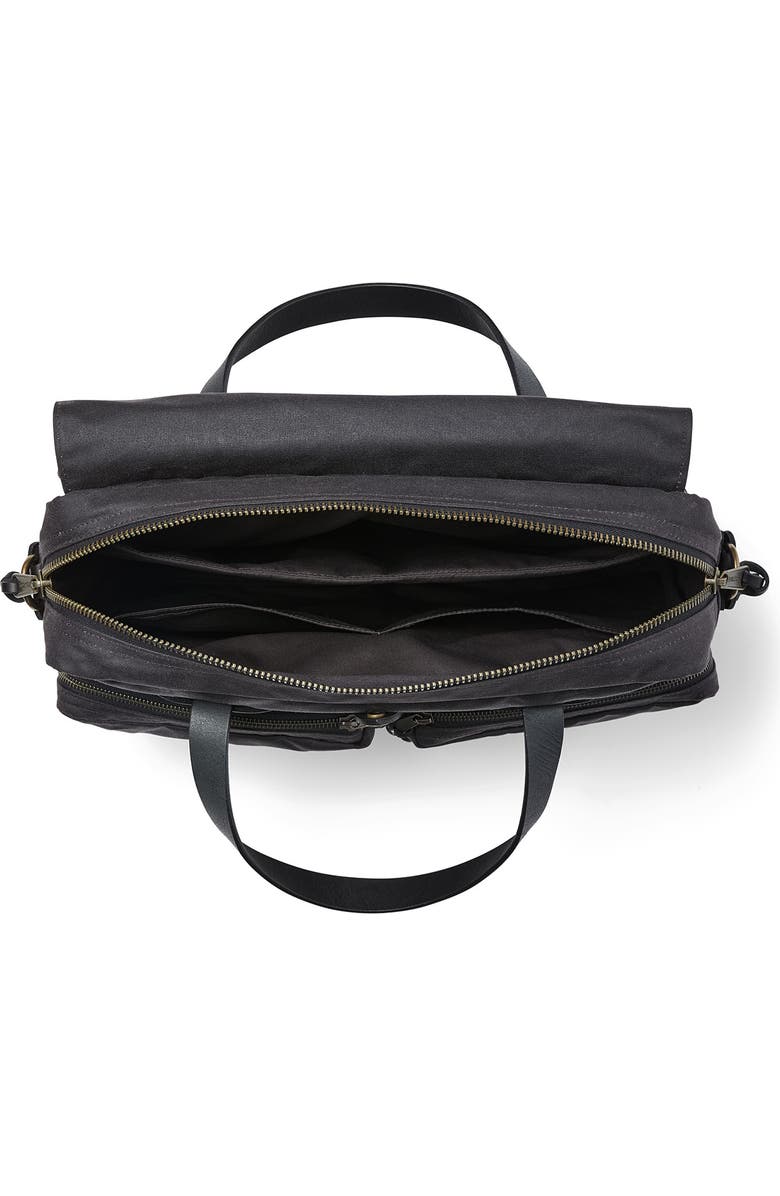 Filson '24 Hour' Tin Cloth Briefcase, Alternate, color,