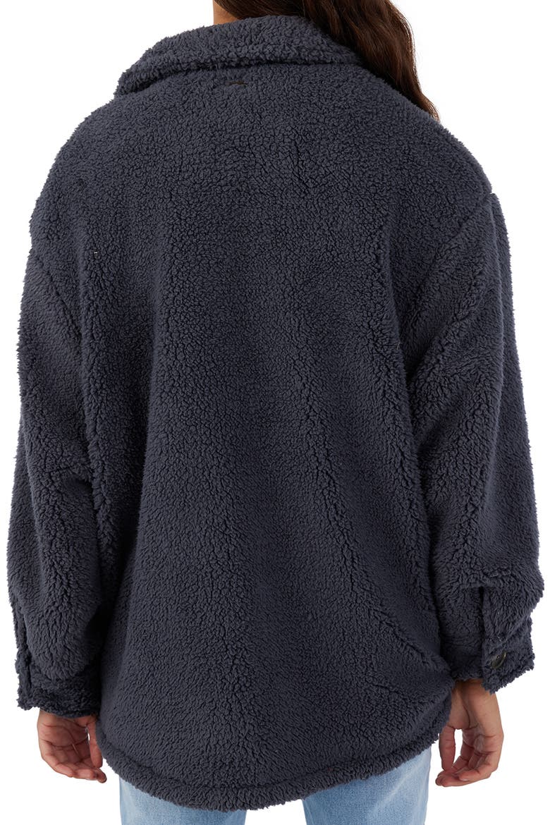 Heath Fleece Jacket, Alternate, color, PERISCOPE