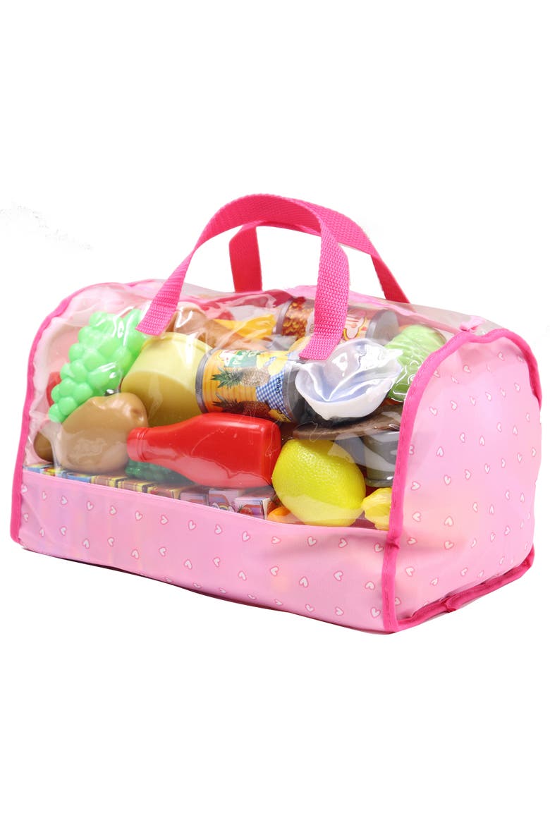 Dream Collection, Pretend Food Set with Carry Bag, 120 Pieces, Main, color, Multicolored