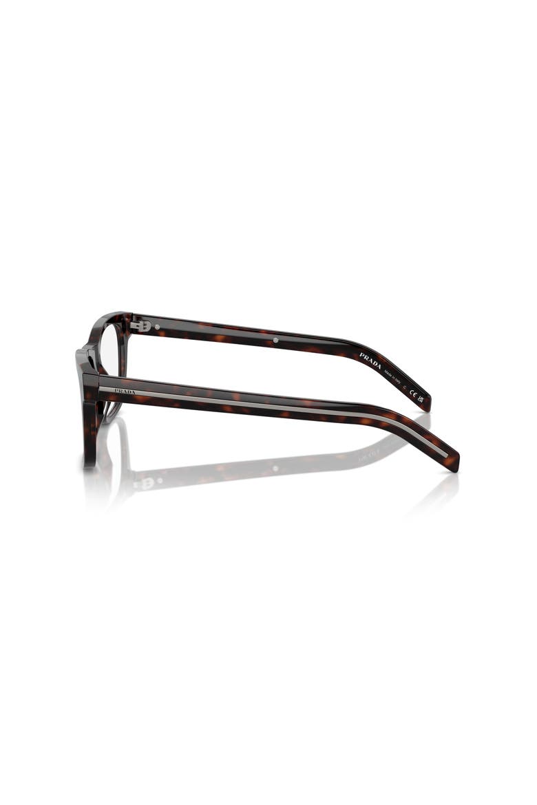 54mm Rectangle optical glasses, Alternate, color, Tortoise