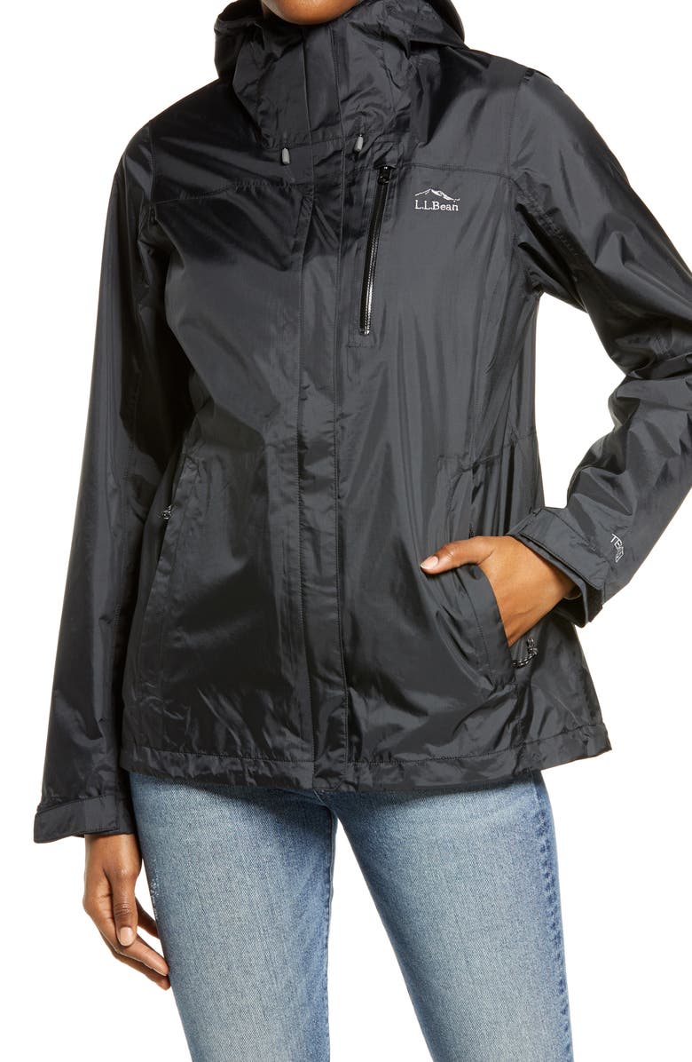 L.L.Bean Trail Model Waterproof Packable Rain Jacket, Alternate, color,