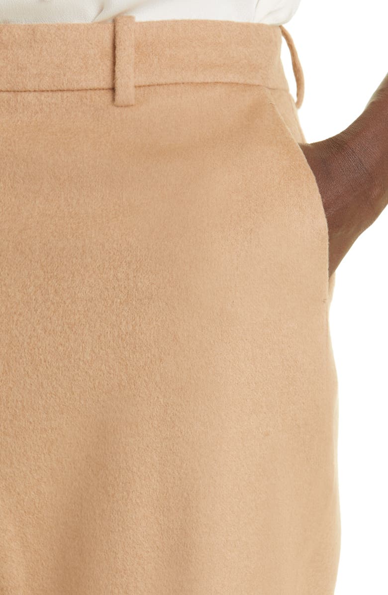 Lafayette 148 New York Clinton Camel Hair Ankle Pants, Alternate, color, 