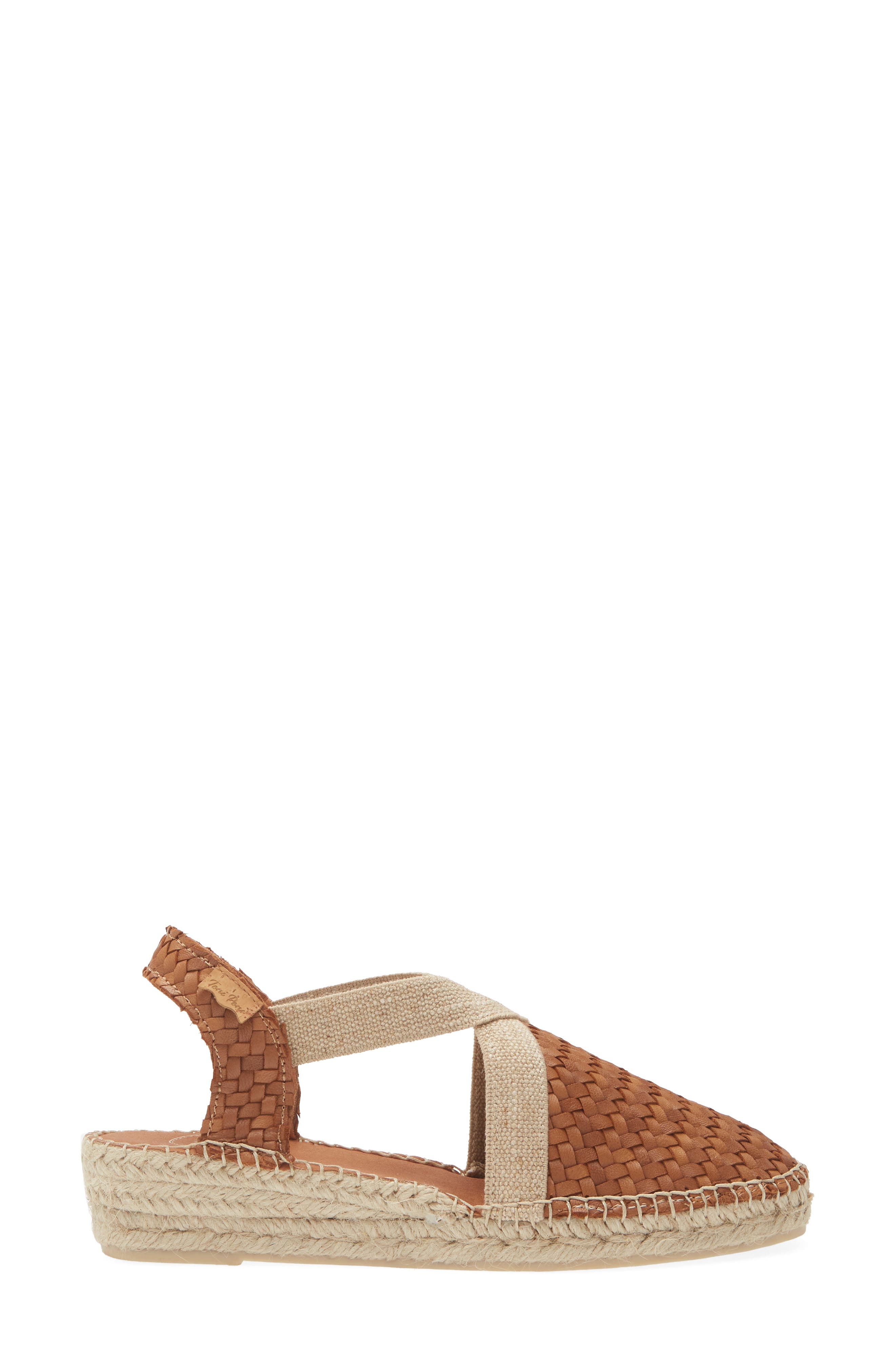 Toni Pons Siracusa Slingback Espadrille Wedge, Alternate, color, Cuiro