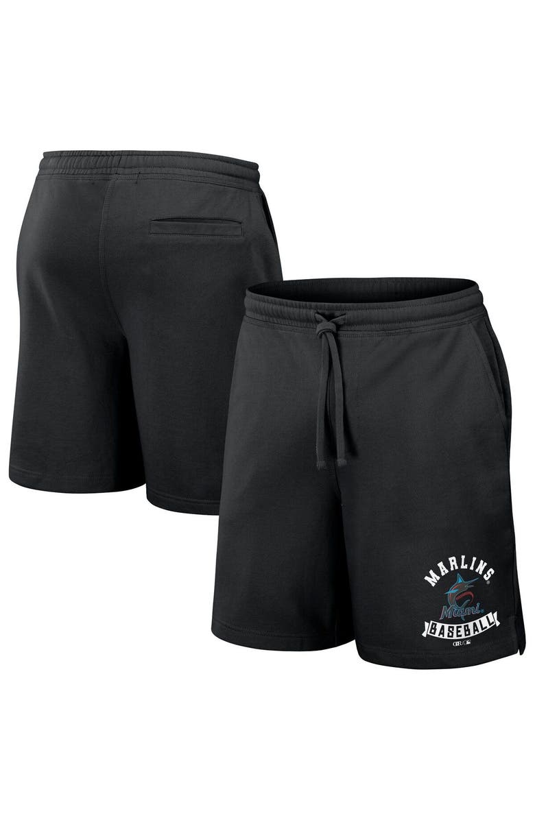 Darius Rucker Collection by Fanatics Men
s Darius Rucker Collection by Fanatics Black Miami Marlins Team Color Shorts, Main, color, Black