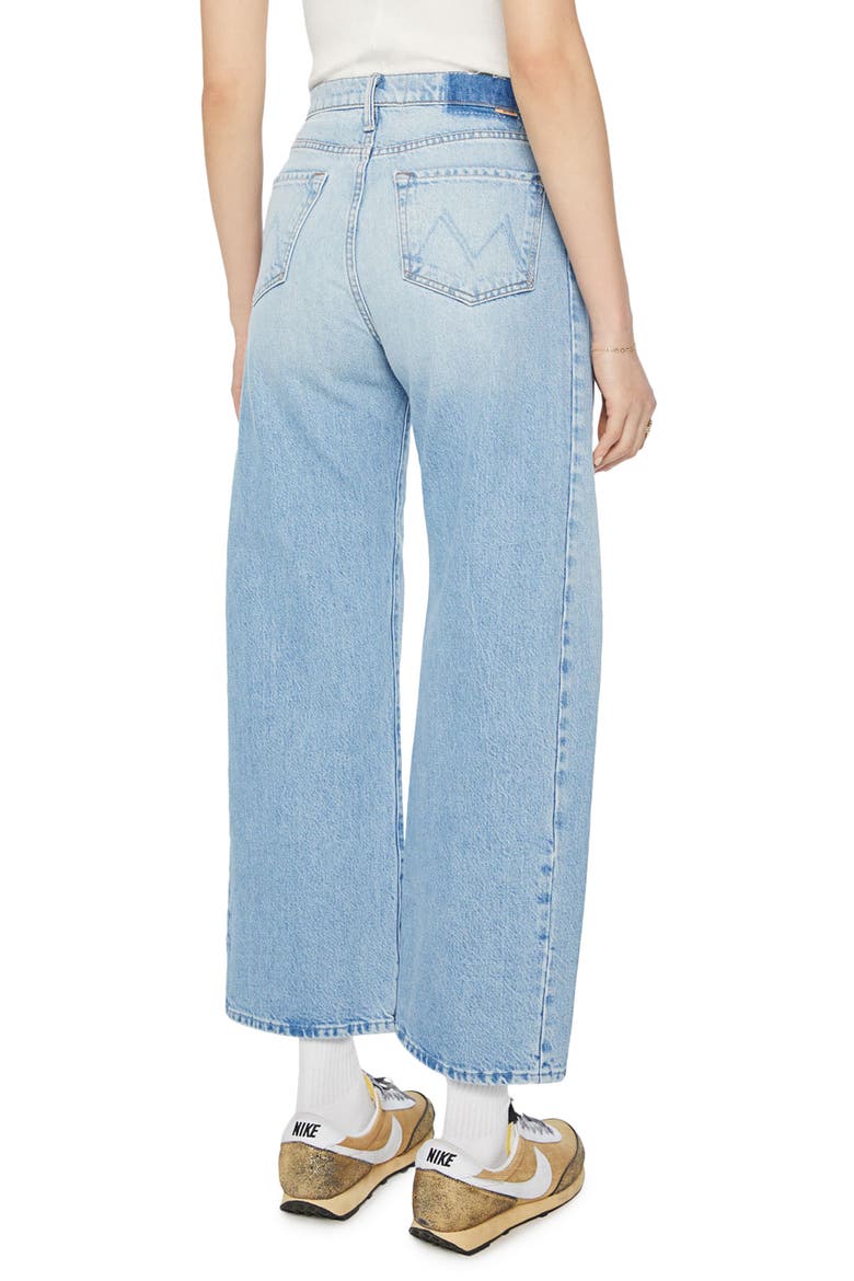 The Half Pipe Sneak High Waist Wide Leg Jeans, Alternate, color, THIS IS HOW I ROLL