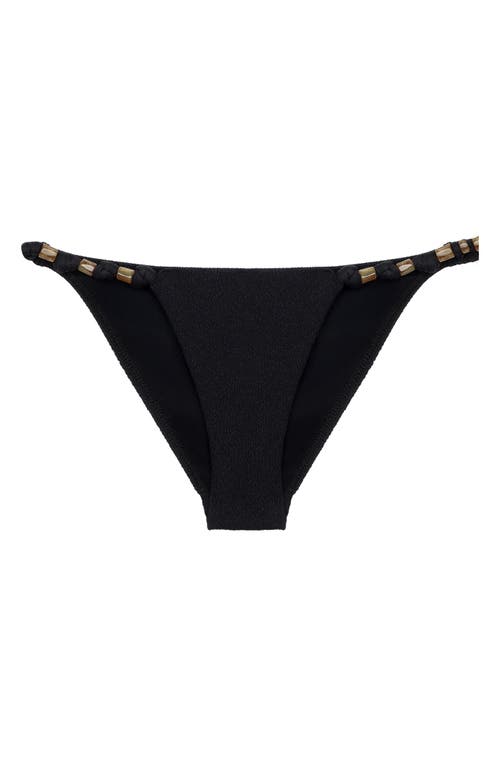 Vix Paula Hermanny Milos Knotted Bikini Bottoms In Black
