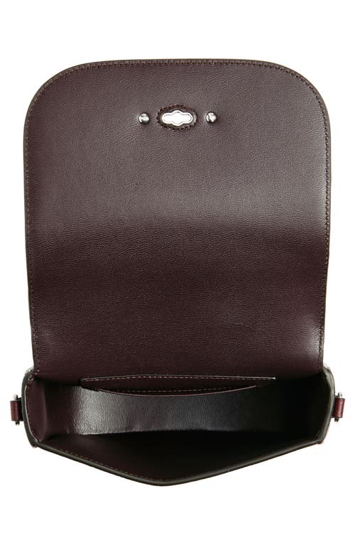 Mulberry Small Darley Satchel In Black Cherry