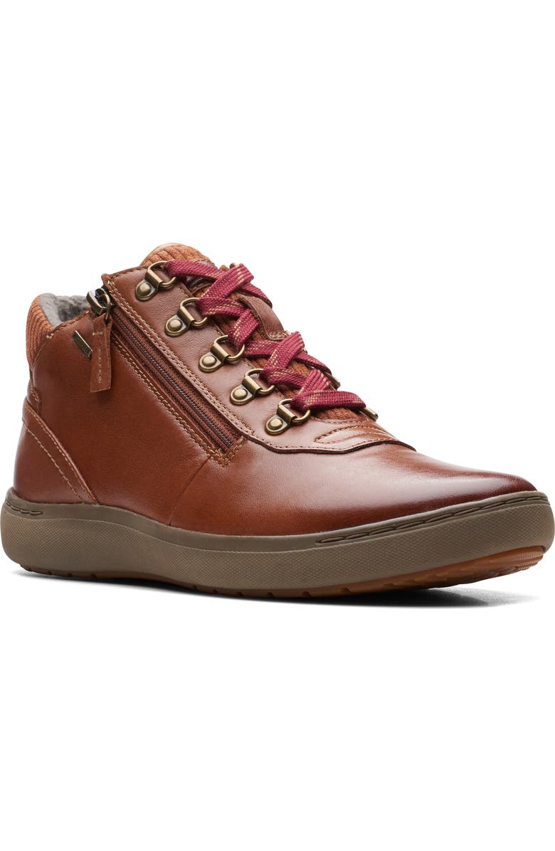 Clarks<sup>®</sup> Nalle Mid Waterproof Boot, Main, color,