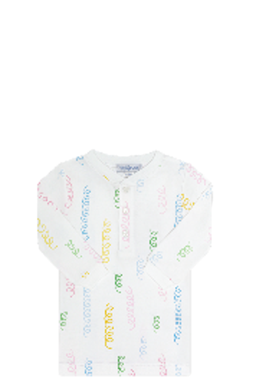 Nellapima Spirals Print Pajama In White