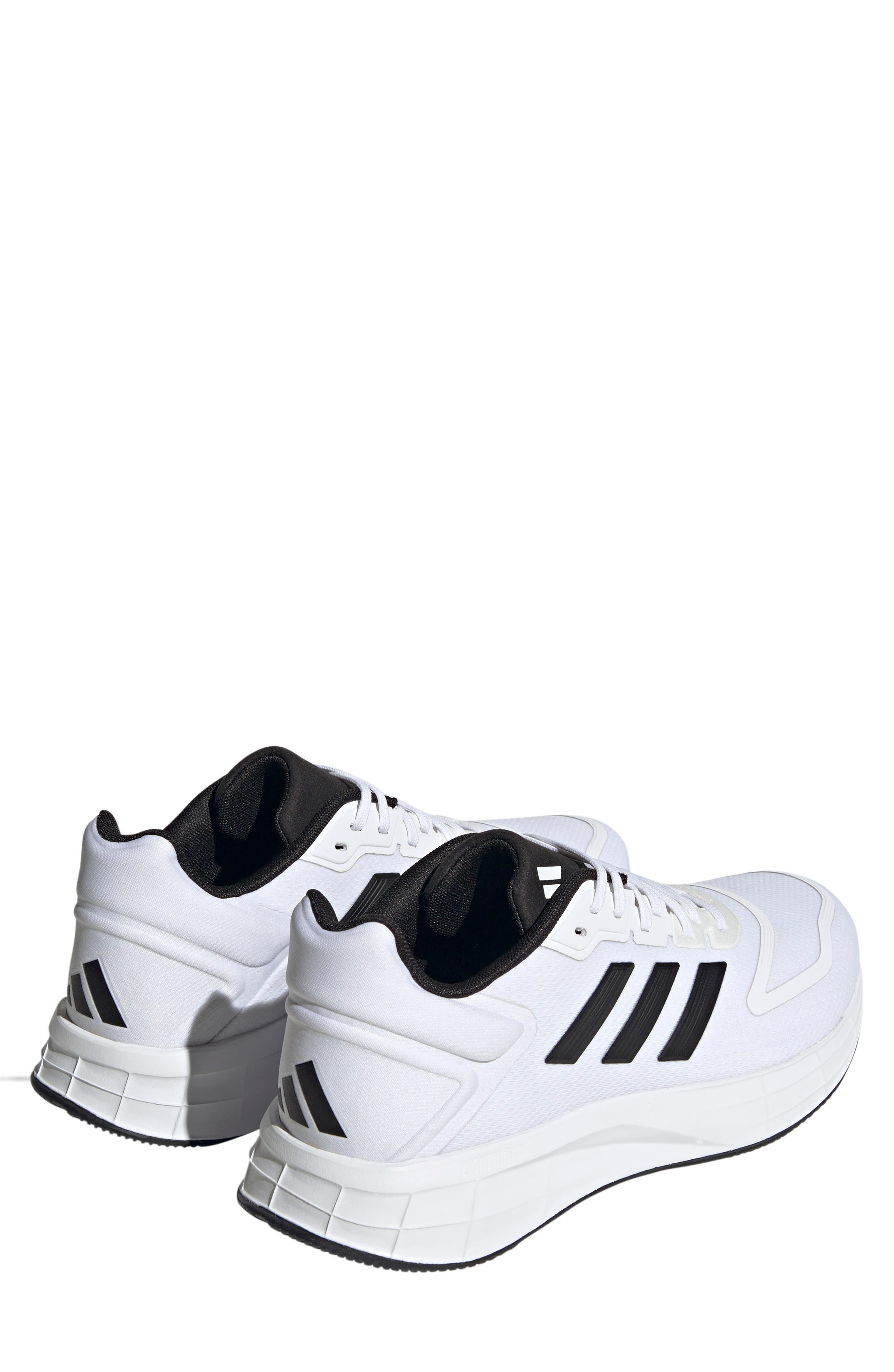 adidas Duramo 10 Sneaker, Alternate, color, White/ Black/ White